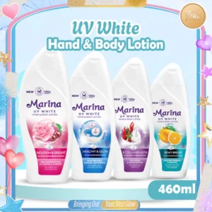MARINA UV White Hand and Body Lotion 460ml